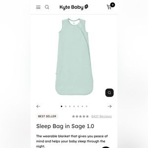 Kyte baby sleep sack